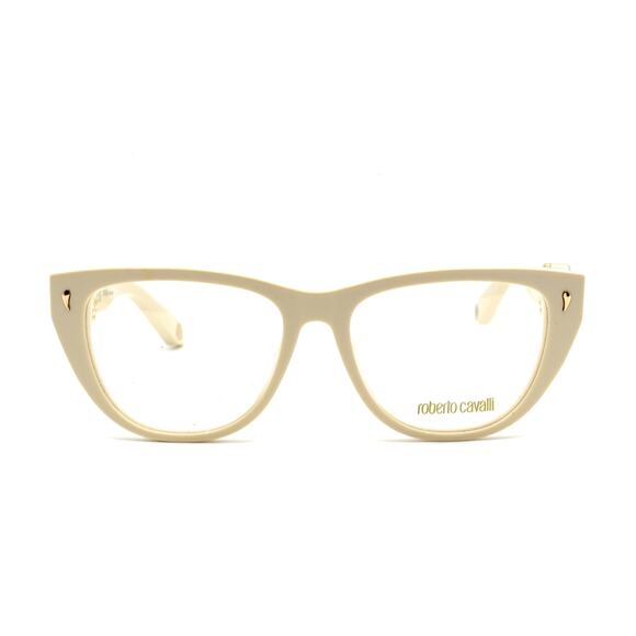NEW ROBERTO CAVALLI VRC045 09X7 IVORY WOMEN'S EYEGLASSES FRAME - Picture 2 of 10
